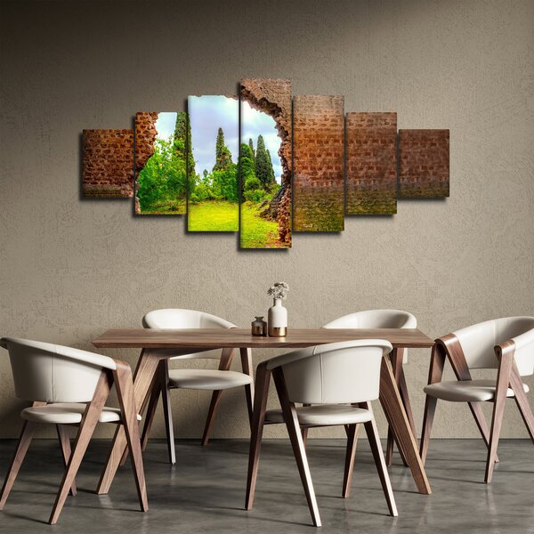 Obraz - Zahrada Eden (210x100 cm)