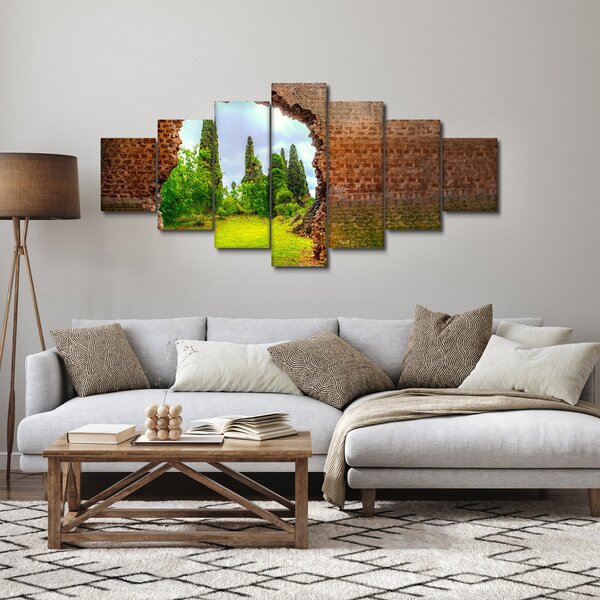 Obraz - Zahrada Eden (210x100 cm)