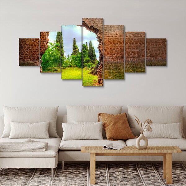 Obraz - Zahrada Eden (210x100 cm)