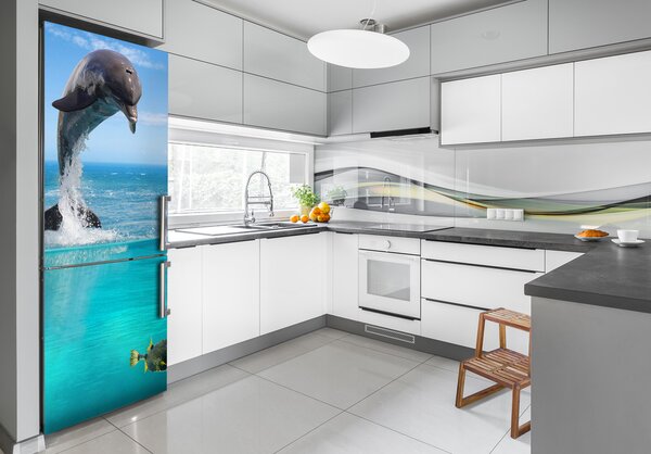 Nálepka fototapeta lednička Podvodní svět XL FridgeStick-70x190-f-16538851