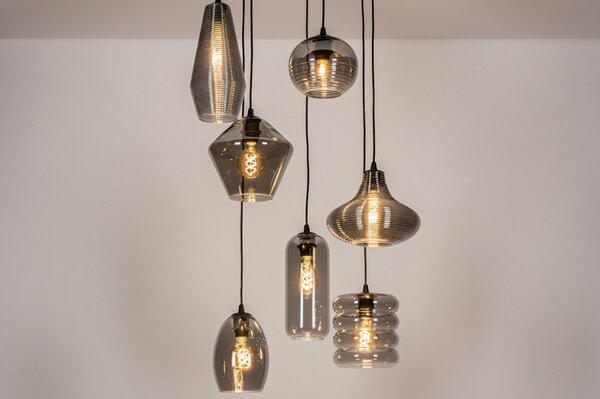 Závěsné svítidlo do obýváku Luce De Silviano Round (LMD)