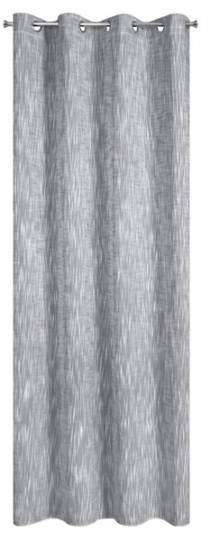 ZATEMŇOVACÍ ZÁVĚS NA KROUŽCÍCH ANIKA 140X250 CM ŠEDÁ