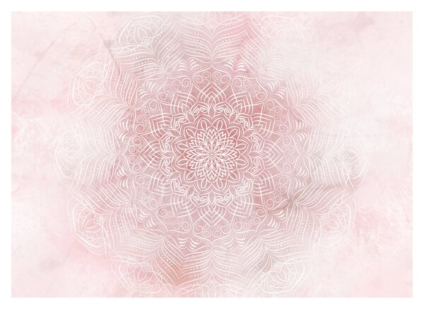 Obraz - Růžová mandala (70x50 cm)