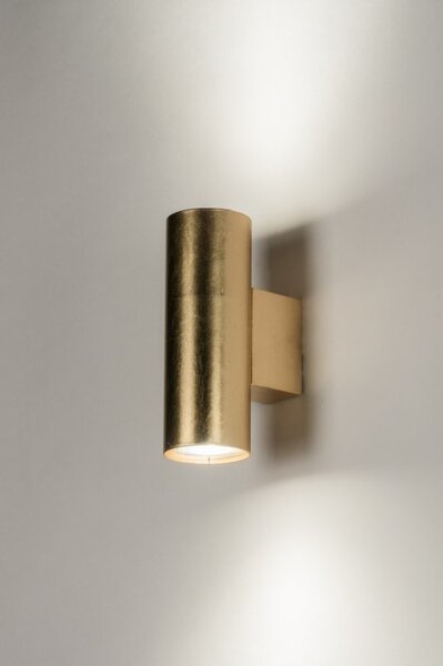 Nástěnné svítidlo Wells Gold (LMD)