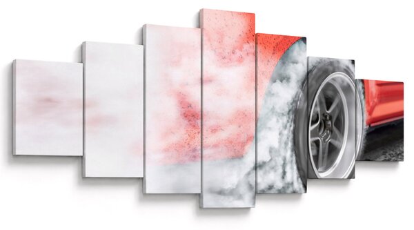 Obraz - Závodní auto (210x100 cm)