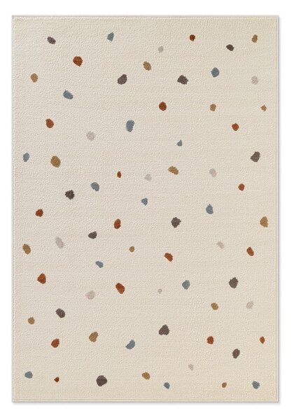 Krémový dětský koberec 120x170 cm Funny Dots – Hanse Home