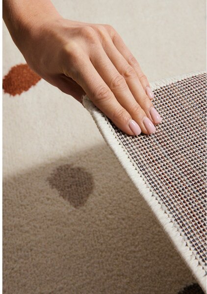 Krémový dětský koberec 120x170 cm Funny Dots – Hanse Home