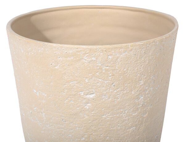Sada 2 květináčů CAMIA 43 cm Béžová