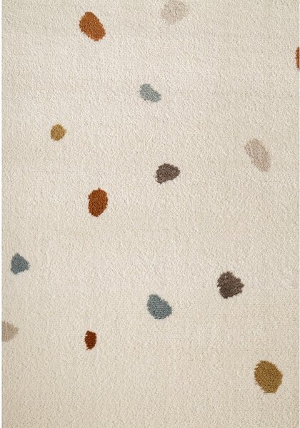 Krémový dětský koberec 120x170 cm Funny Dots – Hanse Home