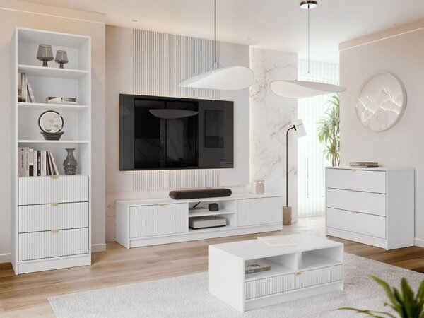 Sestava do obývacího pokoje Razimo VII, Barva dřeva: černý molet 5903211429118