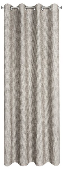 ZÁVĚS NA KROUŽCÍCH MEGAN 140X250 CM BÉŽOVÁ