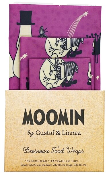 Voskované ubrousky Moomin By nightfall, 3ks