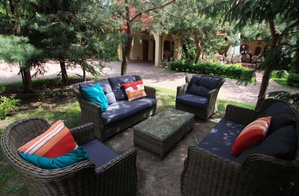 Umělý ratan Zahradní křeslo Bari Luxury