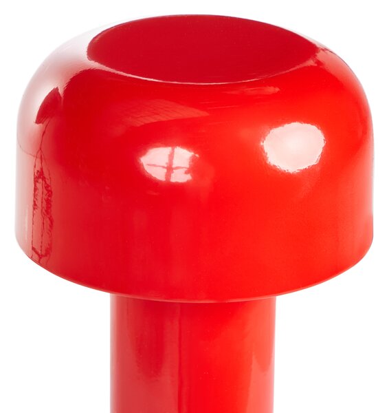 LED bezdrátová stolní lampa BESOS se stmívačem Kov Červená
