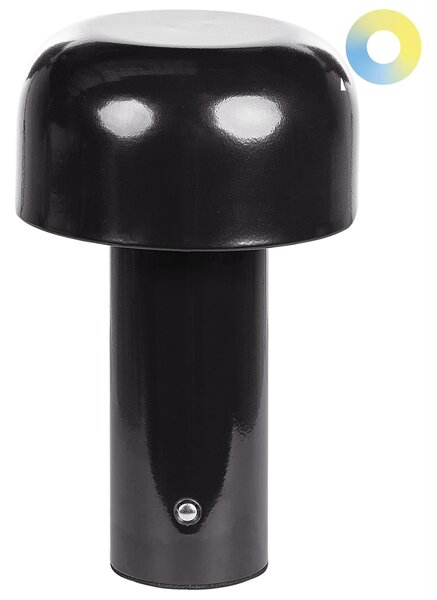 LED bezdrátová stolní lampa BESOS se stmívačem Kov Černá