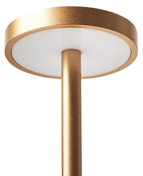 LED bezdrátová stolní lampa LIZANDRO se stmívačem Kov Zlatá