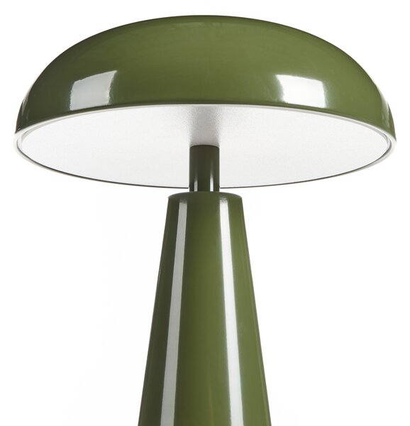 LED bezdrátová stolní lampa BOCONO se stmívačem Kov Zelená