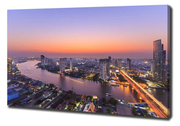 Foto obraz na plátně Západ Bangkok pl-oc-100x70-f-80672534