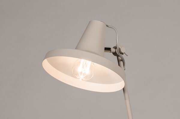 Stojací lampa Fairford White (LMD)