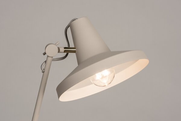 Stojací lampa Fairford White (LMD)