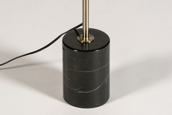 Stojací lampa Barry Black and Gold (LMD)