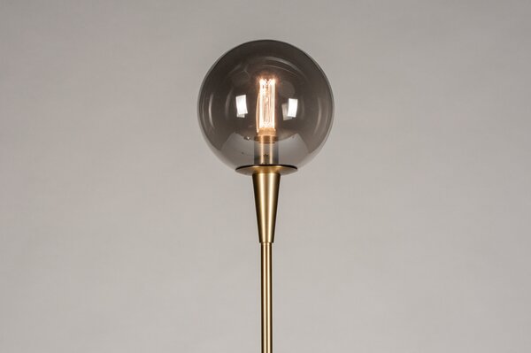 Stojací lampa Barry Gold (LMD)
