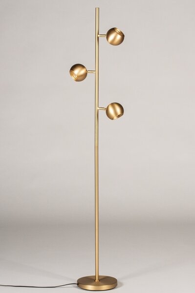 Stojací lampa Cupollo Retro Gold (LMD)