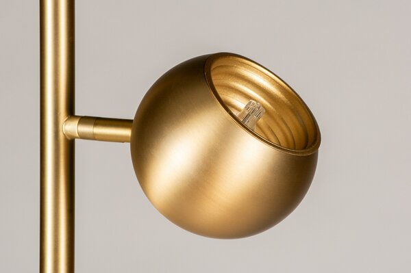 Stojací lampa Cupollo Retro Gold (LMD)