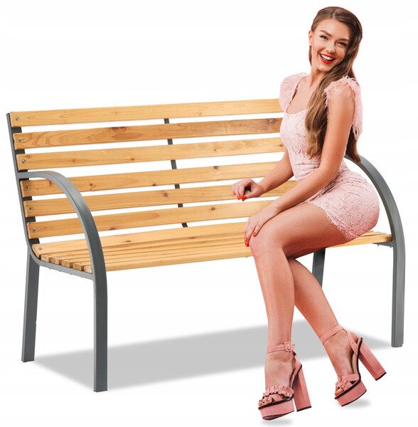 Zahradní lavice ESTER hnědá MEB2790