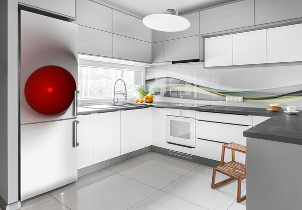 Nálepka fototapeta lednička Abstrakce koule FridgeStick-70x190-f-20709634