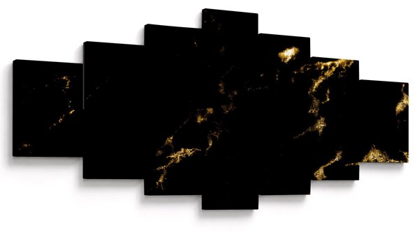 Obraz - Zlaý dekor (210x100 cm)