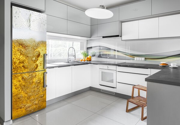 Nálepka na ledničku do domu samolepící Pivo FridgeStick-70x190-f-23431954