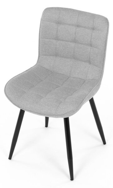 Jídelní židle šedá HC-462 SIL2