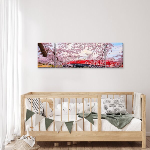 Obraz - Hirosaki, Japonsko (170x50 cm)