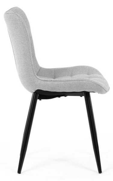 Jídelní židle šedá HC-462 SIL2
