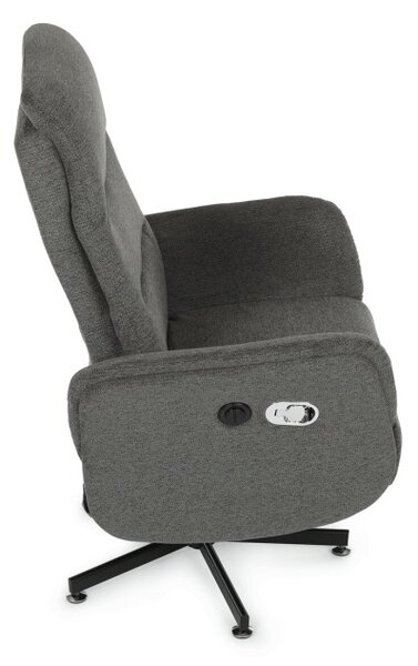 Polohovací křeslo béžové, elektrické TV-C5479 GREY2