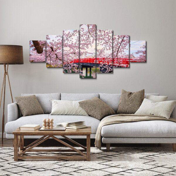 Obraz - Hirosaki, Japonsko (210x100 cm)