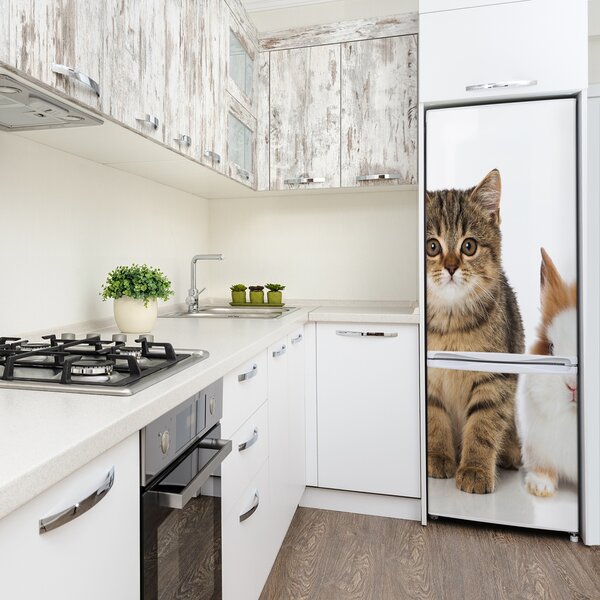 Nálepka fototapeta lednička Domácí zvířata FridgeStick-70x190-f-100573313