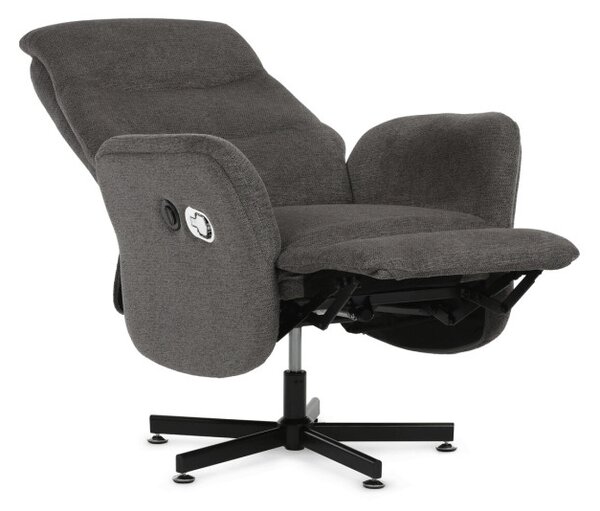 Polohovací křeslo béžové, elektrické TV-C5479 GREY2