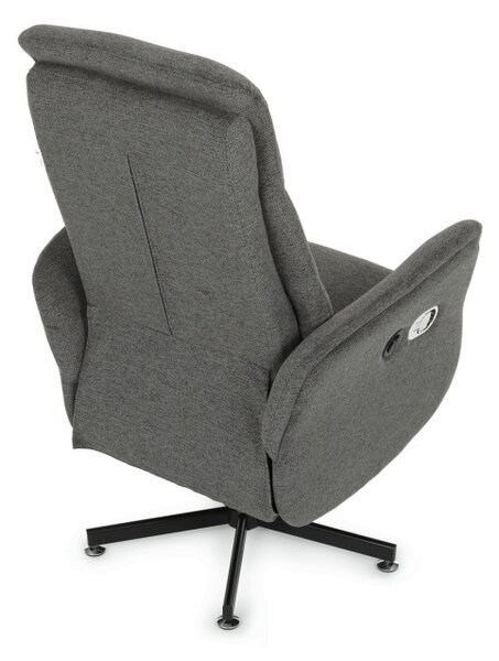 Polohovací křeslo béžové, elektrické TV-C5479 GREY2