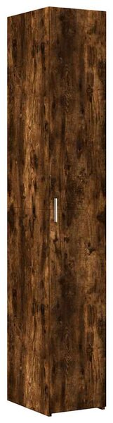 Úzká úložná skříňka kouřový dub 30x42,5x225 cm kompozitní dřevo 3281263