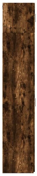 Úzká úložná skříňka kouřový dub 30x42,5x225 cm kompozitní dřevo 3281263