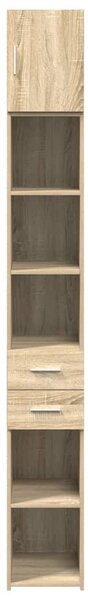 Úzká úložná skříňka dub sonoma 30x42,5x225 cm kompozitní dřevo 3281268