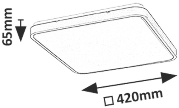 Rabalux Alenzo nástěnné svítidlo 1x36 W bílá-černá 71433