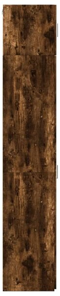 Úzká úložná skříňka kouřový dub 40x42,5x225 cm kompozitní dřevo 3281277