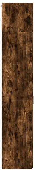 Úzká úložná skříňka kouřový dub 45x42,5x225 cm kompozitní dřevo 3281291