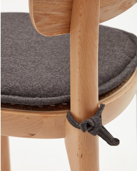 Podsedák z mikrovlákna 43x43 cm Romane – Kave Home