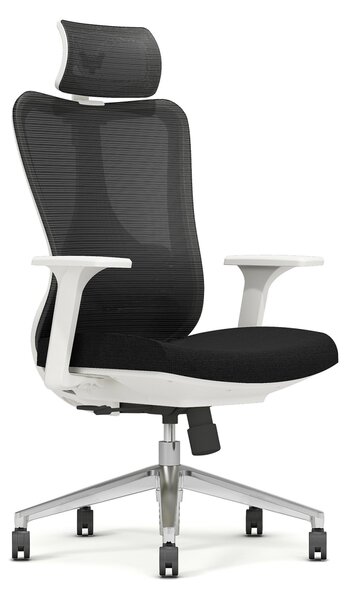 Kancelářská židle ERGODO GIZELA WHITE černá