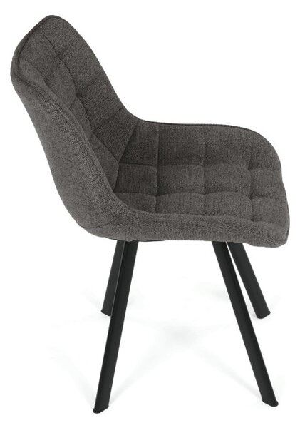 Jídelní židle šedá HC-V3068 GREY2