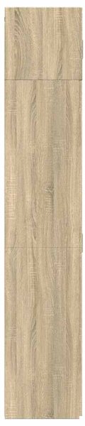 Úzká úložná dub sonoma 70x42,5x225 cm kompozitní dřevo 3281324